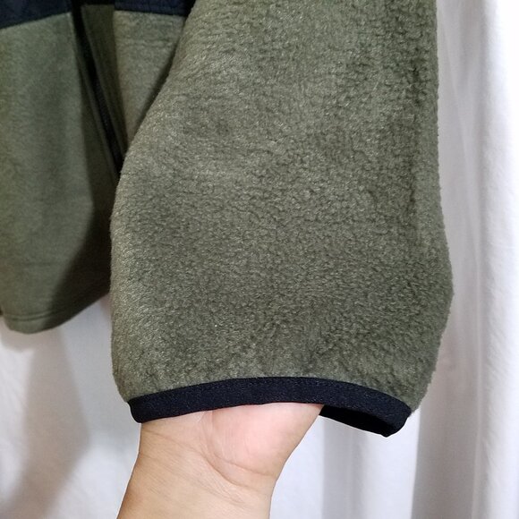 Eddie Bauer Men’s Mixed Media Fleece Jacket Size 3XL–Black/Gray Warm Outdoor NEW - Picture 10 of 15